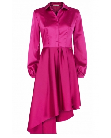 Vestido camisero fresa...